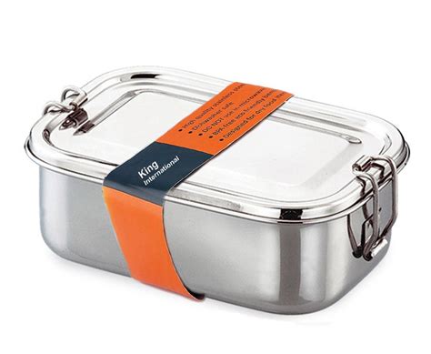 rectangular lunch box steel|stainless steel lunch box price.